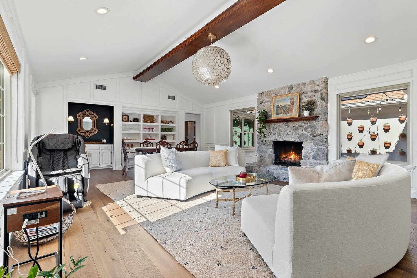 Bull Run designer home interior in Richardson